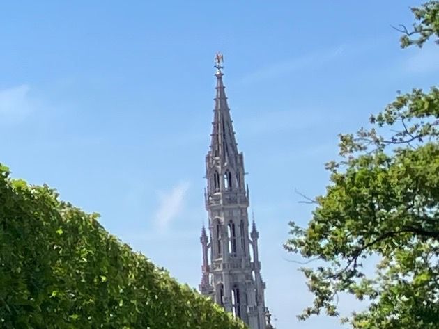 Flèche gothique de l'hôtel de ville de Bruxelles